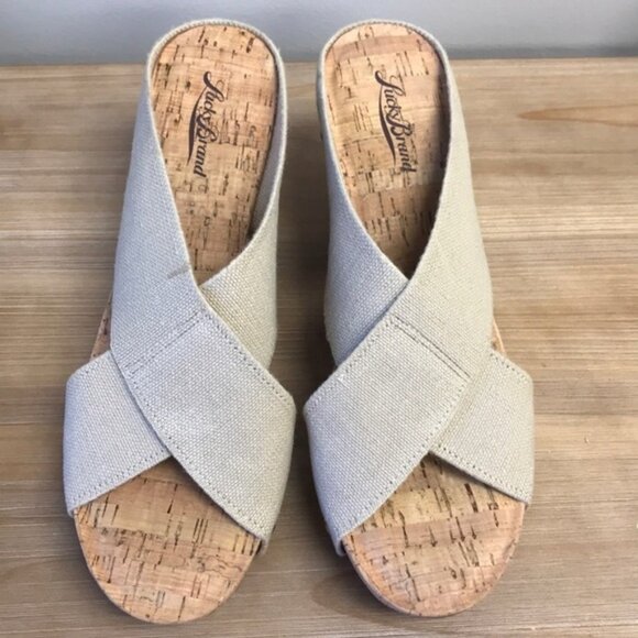 Lucky Brand LK Miller2 Platform Wedge Sandals - Picture 7 of 8